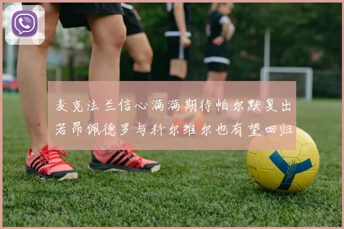 麦克法兰信心满满期待帕尔默复出若昂佩德罗与科尔维尔也有望回归